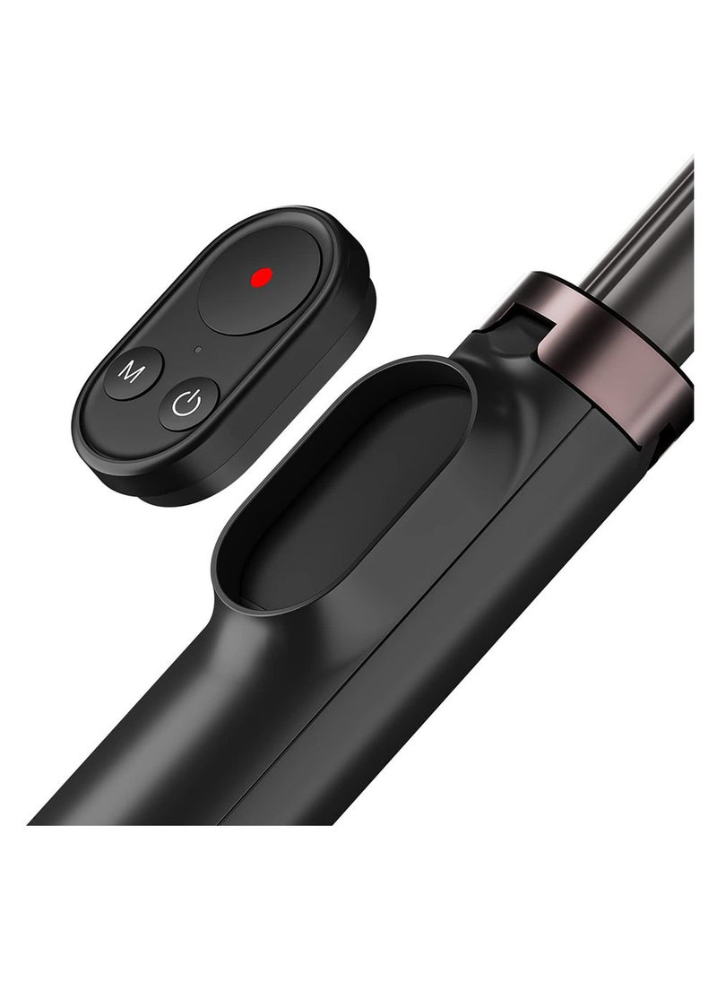 TELESIN - Wireless Remote Control Selfie Stick for GoPro Hero 9, 10 with Phone Holder Clip and Tripod for Action Camera - Image 1