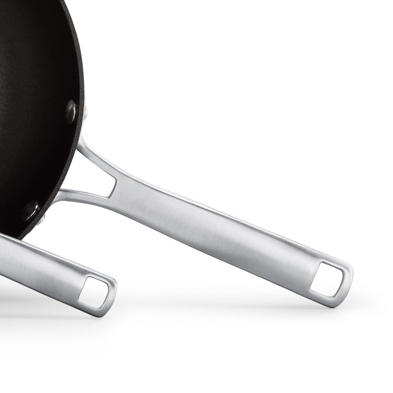 Calphalon Nonstick Frying Pan Set with Stay-Cool Handles, 8- and 10-Inch, Grey - Image 2