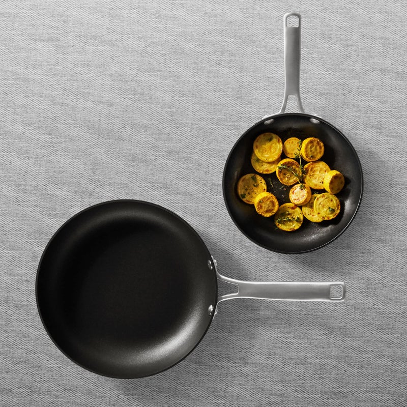 Calphalon Nonstick Frying Pan Set with Stay-Cool Handles, 8- and 10-Inch, Grey - Image 5