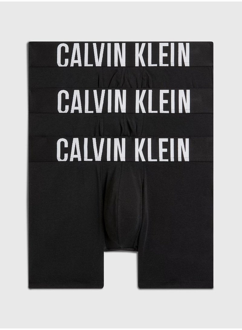 CALVIN KLEIN 3 Pack Low Rise Trunks - Micro Stretch - Image 1