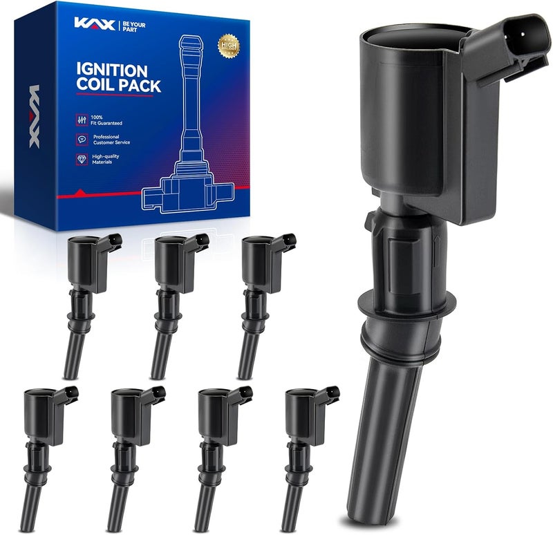 KAX مجموعة ملفات الإشعال KAX - 8 قطع DG508 لموديلات فورد المتنوعة - Image 1