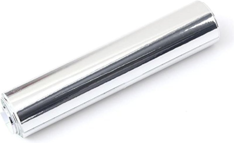 REDODECO Self Adhesive Reflective Chrome Silver Vinyl Wrap Sticker Decal Film Sheet 15inch by 60inch - Image 1