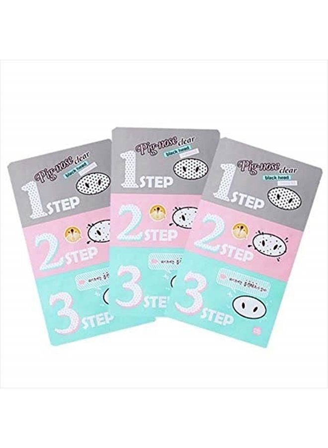 Holika Holika Pig Nose Clear Black Head 3-Step Kit (3 Set) (HHPNCBH3SK3) - Image 2