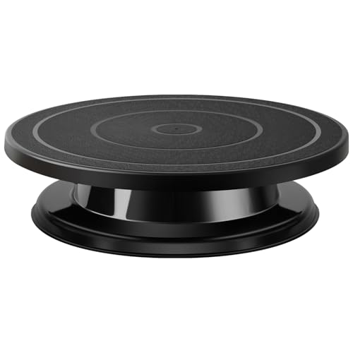 Armrouns 11 Inch Cake Stand, Rotating Cake Turntable for Decorating, Display & Baking, Smooth Revolving Spinner Stand - Image 1