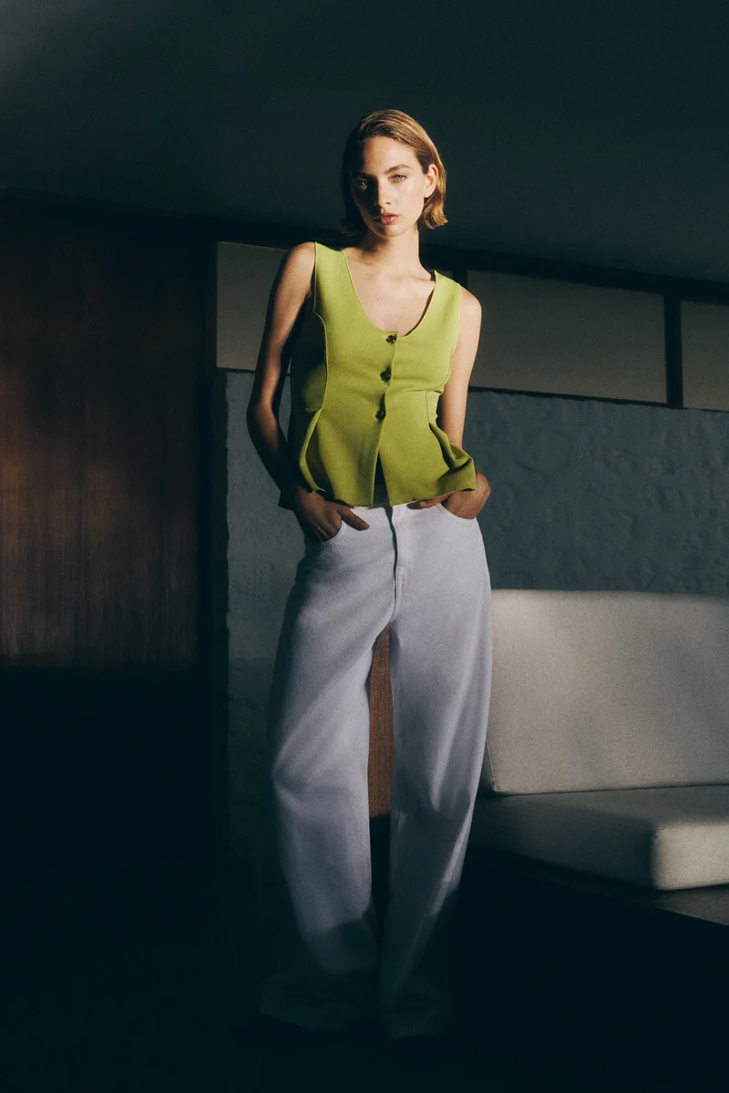 H&M Peplum waistcoat