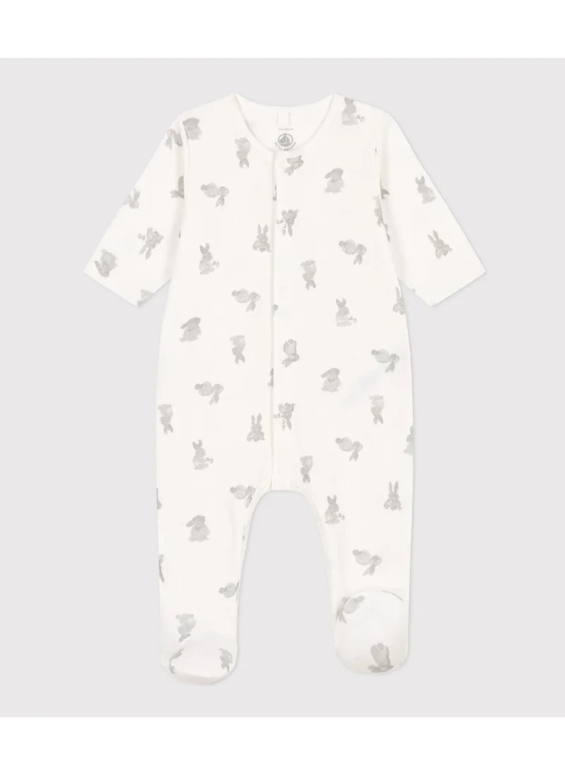 بيتي باتو Babies' Rabbit Patterned Tube Knit Pyjamas