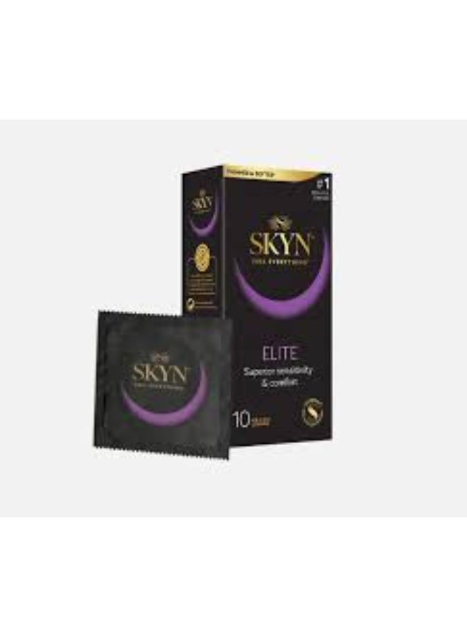 SKYN إلت Elite شعور بكل شيء غير لاتكس حساسية متفوقة راحة ارتداء - 10 قطع - Image 1