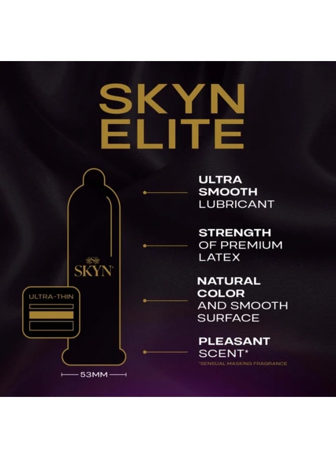 SKYN Elite Feel Everything Non-Latex Superior Sensitivity Comfort Wear - 10 Pieces - Image 3