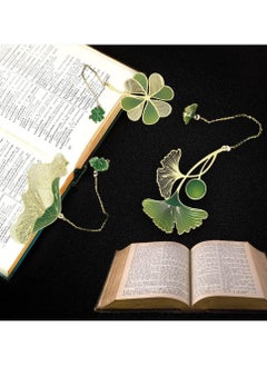 Y&D Metal Leaf Bookmark, SYOSI 3 Pcs Classical Vintage Exquisite Antique Bookmarks Book Page Marker Pendants for Reader Women and Kids  - Image 5