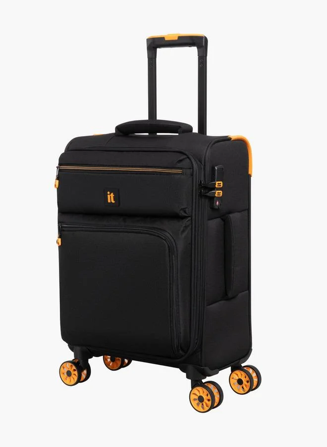 إت Solid Softcase Trolley Bag With Retractable Handle - 20 Inches Check-In Bag