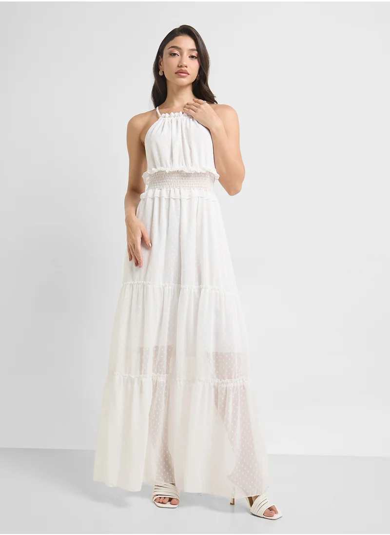 ELLA Dress With Shirred Waistline