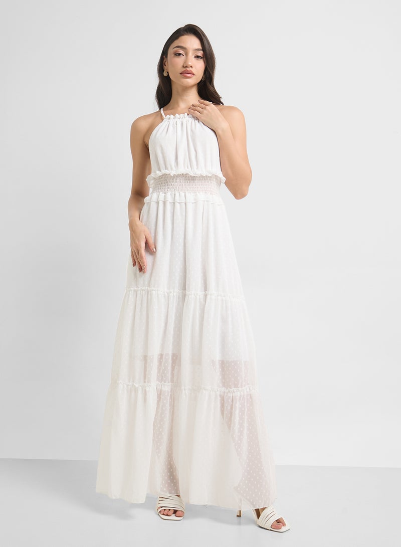 ELLA Dress With Shirred Waistline  - Image 1