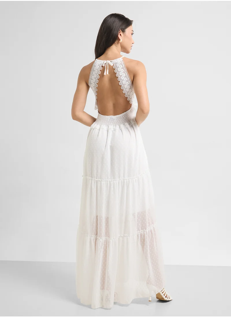 ELLA Dress With Shirred Waistline