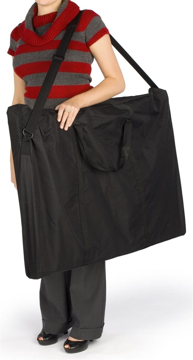 Displays2go 3Panel Tabletop Exhibition Board 72 x 36  Black and Gray Hook  LoopReceptive Fabric for Trade Shows and Presentations - Image 5