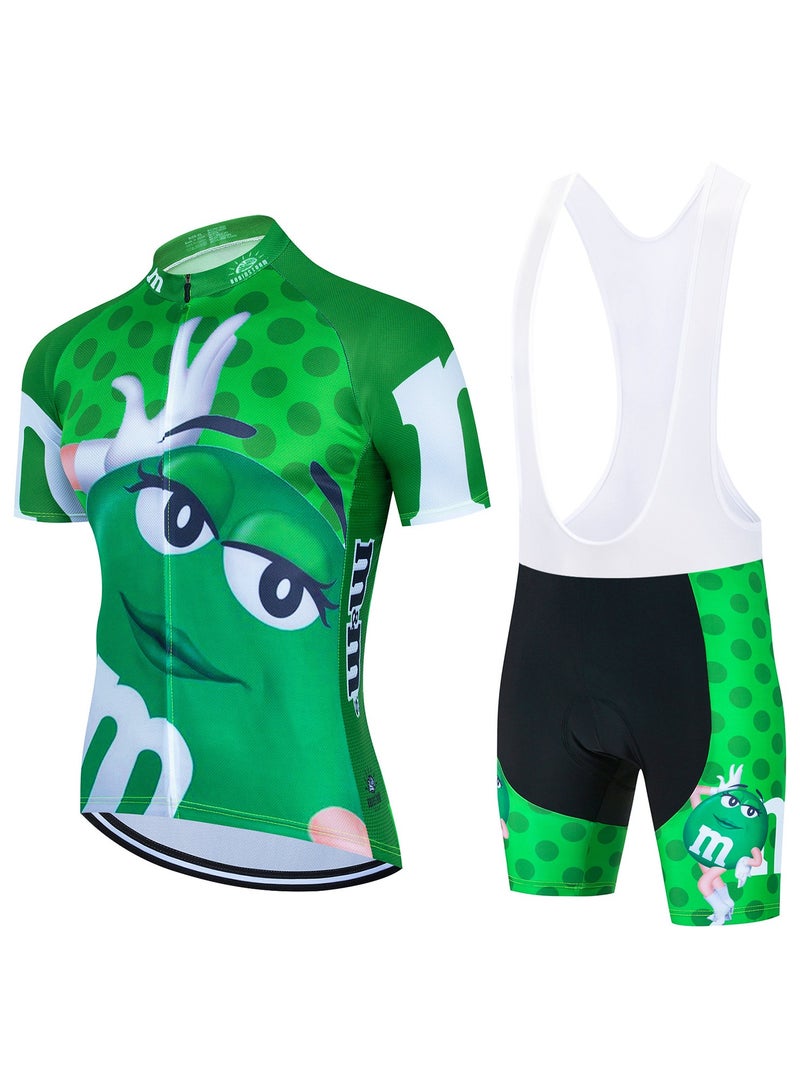 KUYING Summer Short Sleeved Cycling Suit Set - Image 1