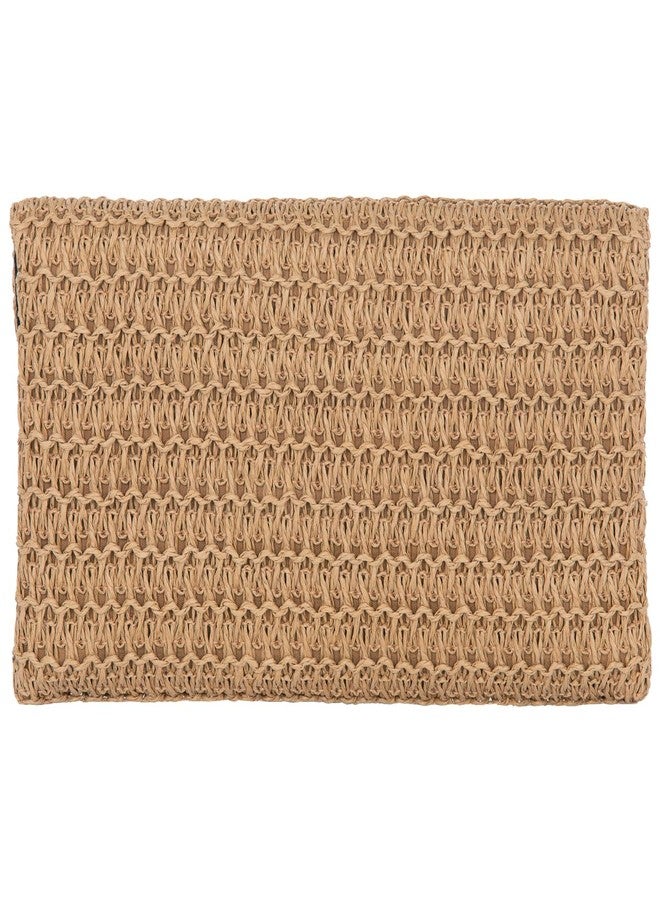 JNB Women's Straw Envelope Clutch Beach Party Wedding Purse,Ta52 - Image 2
