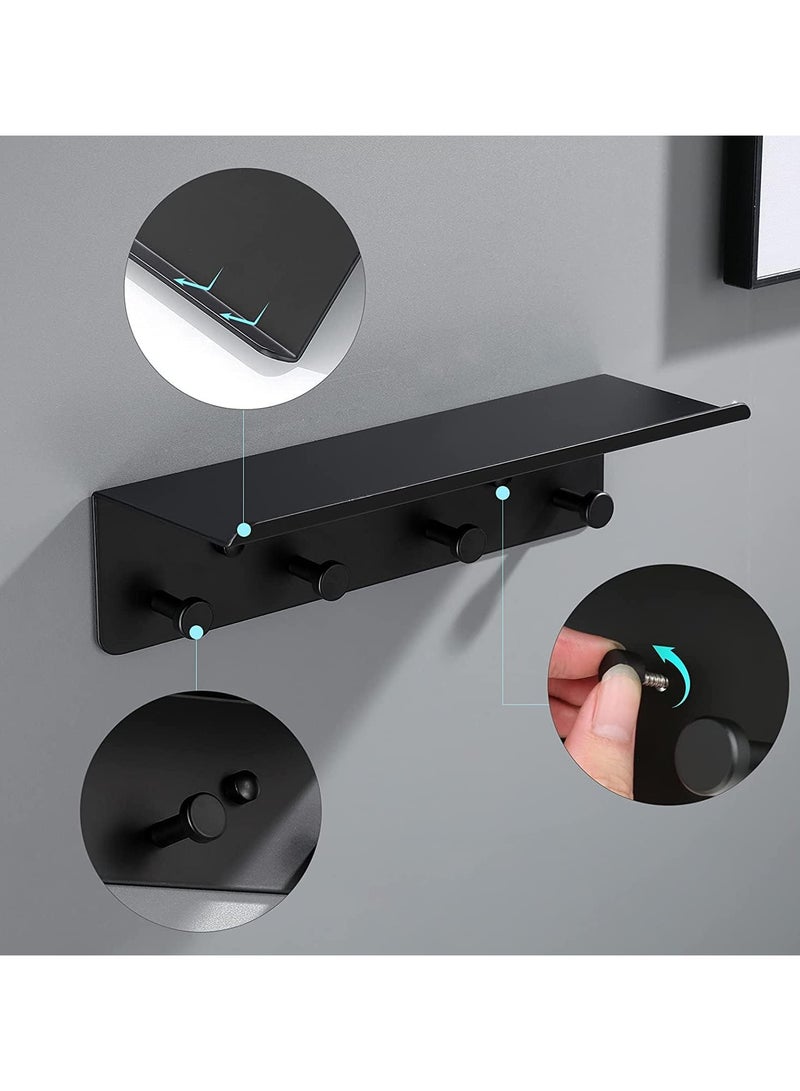 عام “سلة مضادة، لزينة الجدران، مكين للمرور الداخلي من المعادن مع 4 سلة مضادة، مثالي للمداخل، البرايس، الثلاجات، الغرف اللصق، المطبخ وما إلى ذلك السوداء” - Image 2