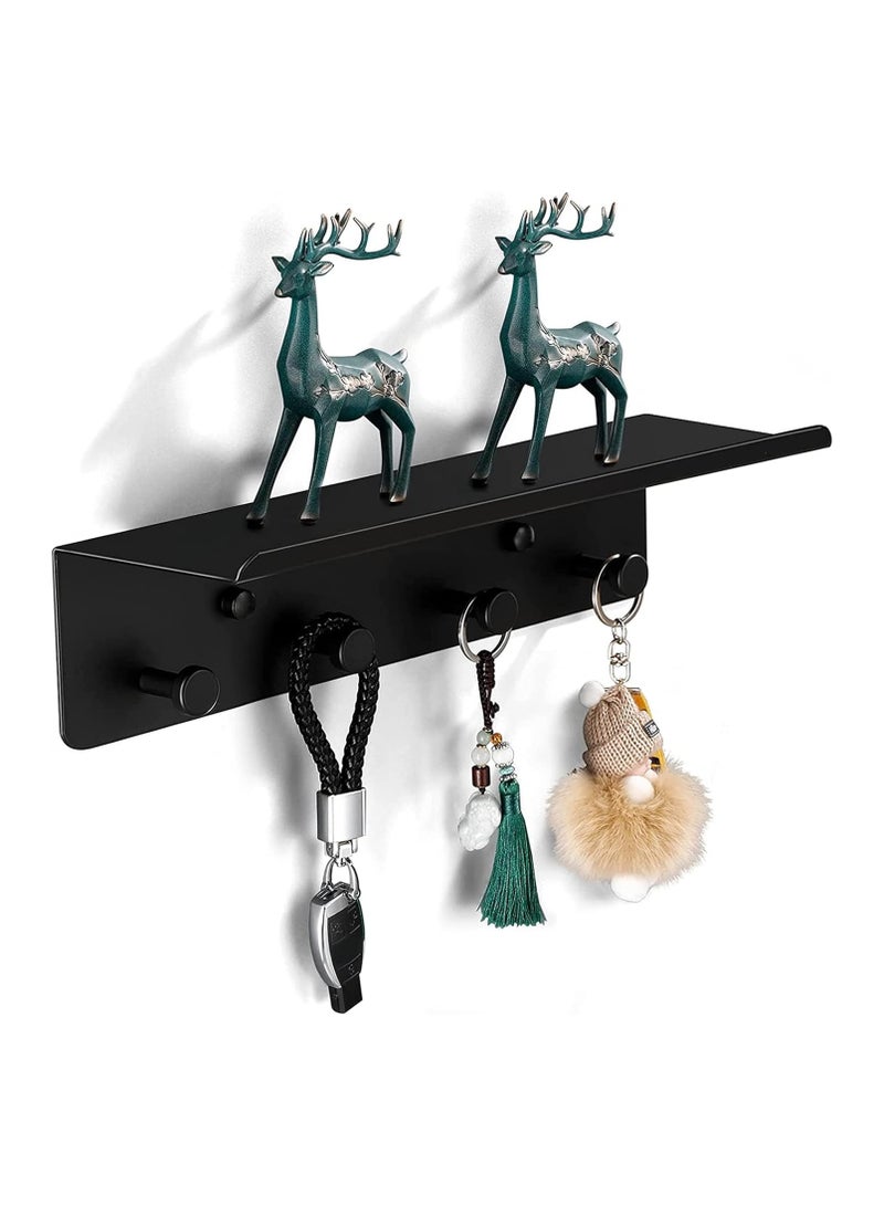 عام “سلة مضادة، لزينة الجدران، مكين للمرور الداخلي من المعادن مع 4 سلة مضادة، مثالي للمداخل، البرايس، الثلاجات، الغرف اللصق، المطبخ وما إلى ذلك السوداء” - Image 1