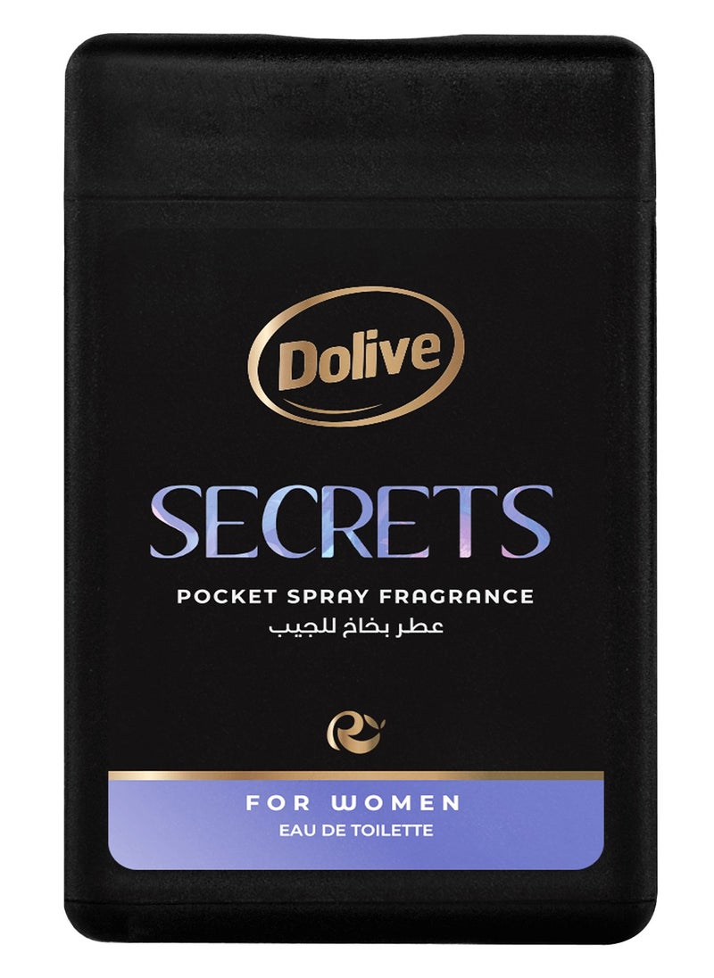 Dolive - Dolive Pocket For Women Eau De Toilette Secrets 20 Ml - Image 1