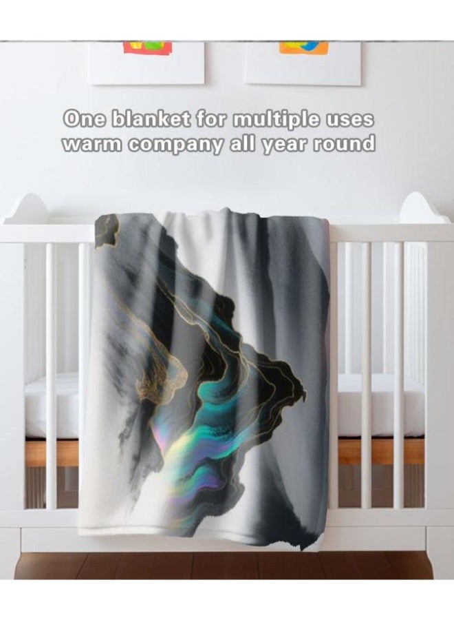 general Chinese painting style flannel thin blanket (warm and comfortable, suitable for sleep, gaming, dust removal and sandproof) 150cm*200cm - 5 - Image 5