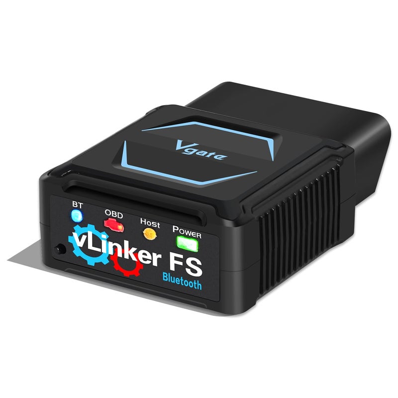 Vgate vLinker FS Bluetooth OBD2 Diagnostic Scan Tool, OBDII Car Code Reader for iOS, Android & Windows - Image 1