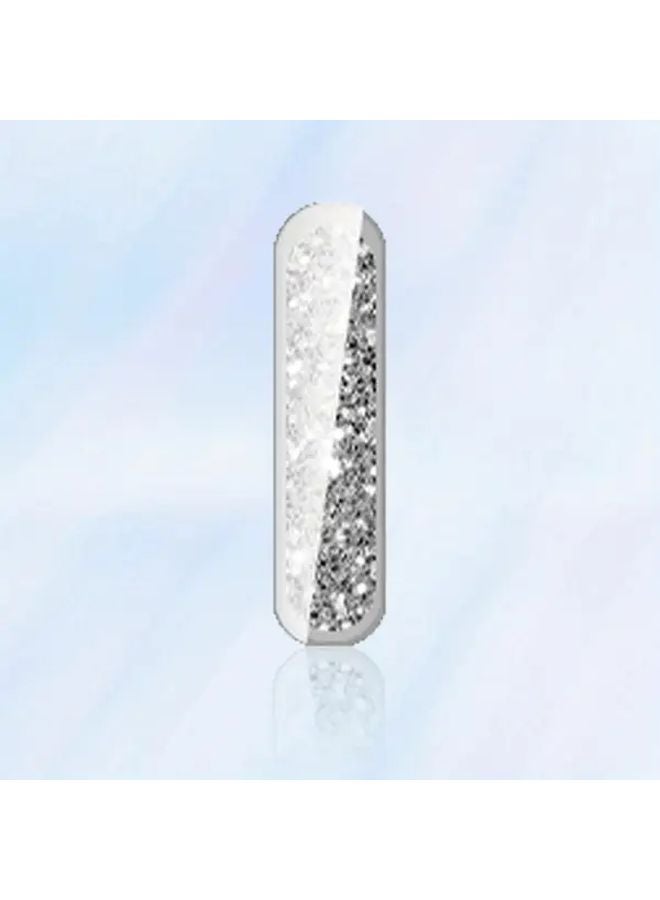 Glitter Metallic Camera Button For iPhone 16 Silvery Sensitive Touch Control Protective Film - Image 1