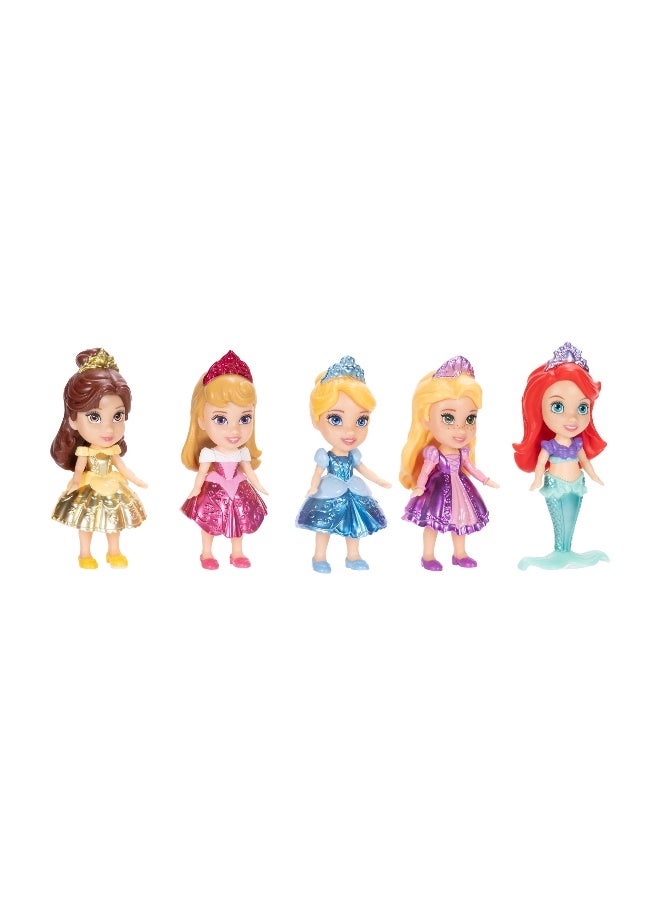 Disney Princess Mini Toddler Gift Set 5-in-1 Doll | Collectible Figure | Fashion Doll | Collectible Doll | Pretend Play | Dress Up | Gift for Kids - Image 3