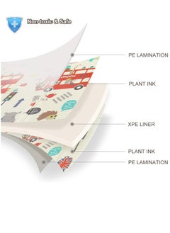 ALMUFARREJ Foldable and waterproof sponge play mat for children  - Image 3