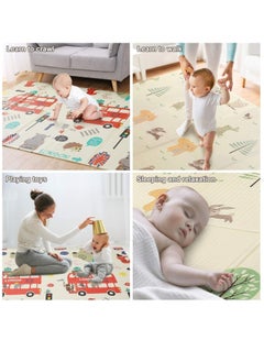 ALMUFARREJ Foldable and waterproof sponge play mat for children  - Image 5