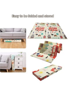ALMUFARREJ Foldable and waterproof sponge play mat for children  - Image 2