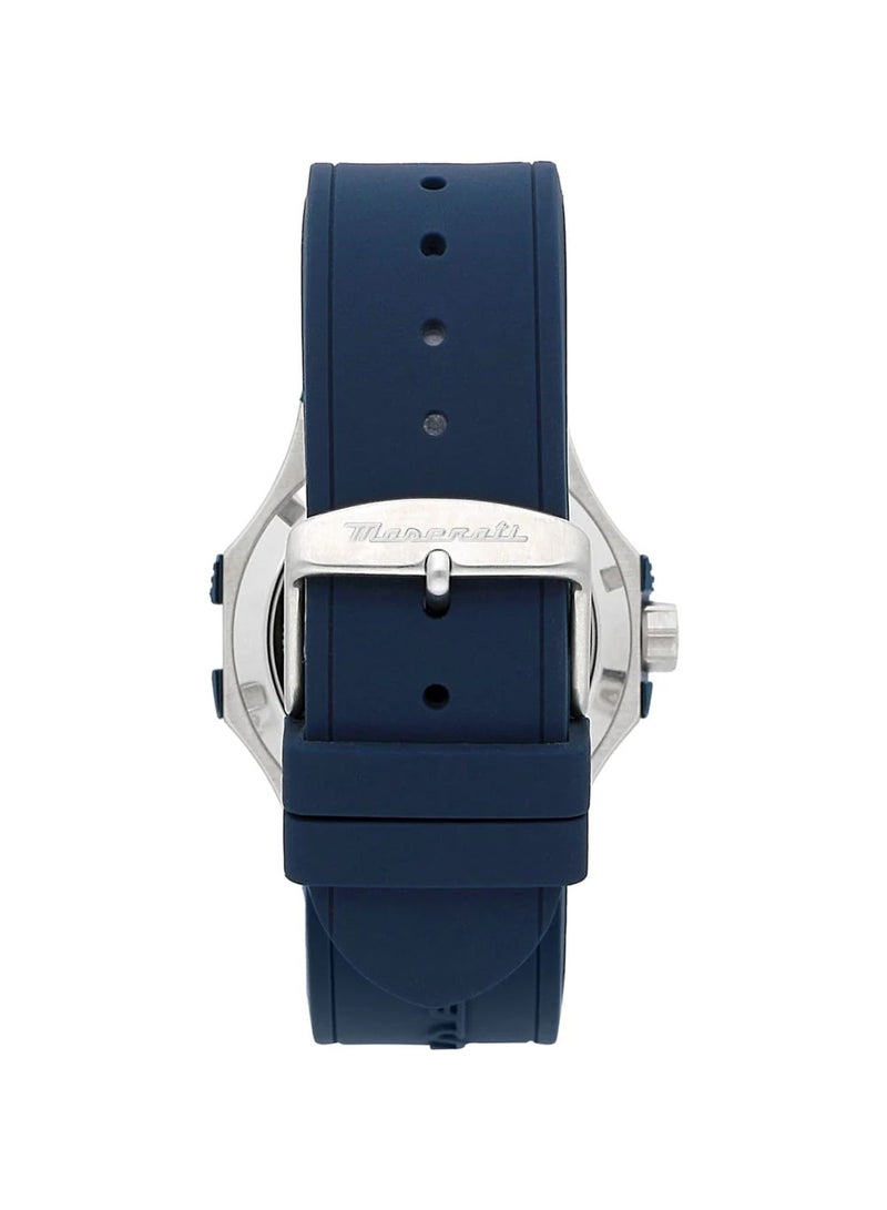 Maserati ساعة بوتينزا الأوتوماتيكية الزرقاء R8821108050 - 40 مم - Image 3