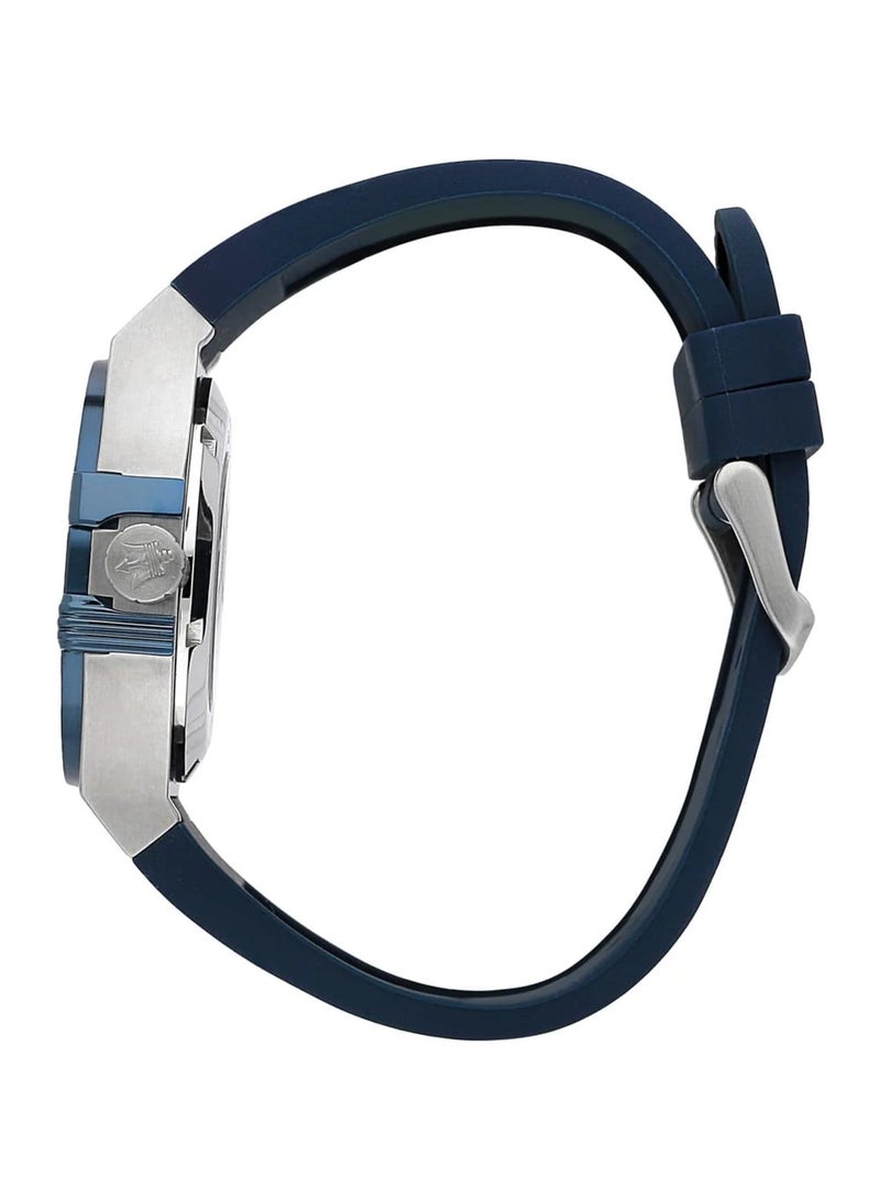 Maserati ساعة بوتينزا الأوتوماتيكية الزرقاء R8821108050 - 40 مم - Image 4