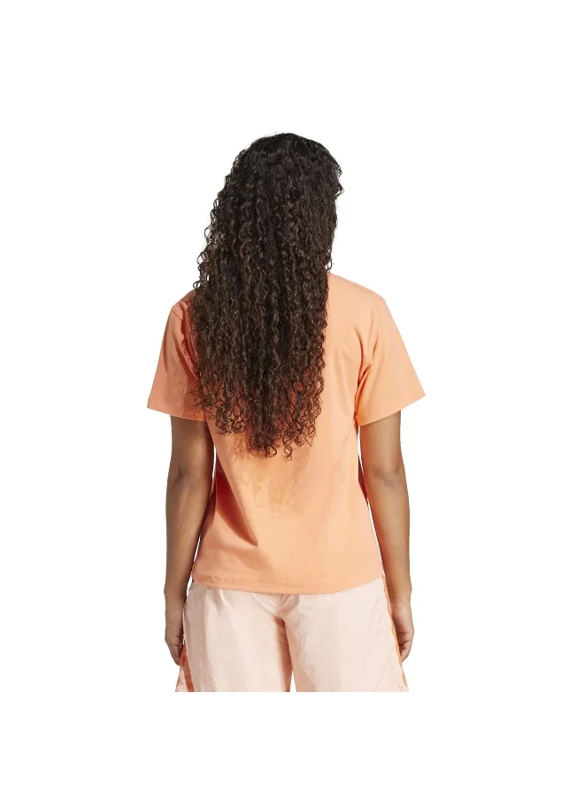 اديداس اوريجينالز adidas TREFOIL TEE Orange Originals Women T-SHIRTS