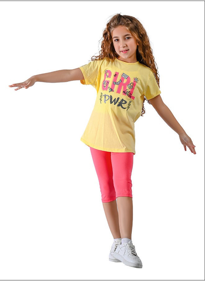 JOCKEY - Kids Girls Set Two Pieces Top & leggings - Image 1
