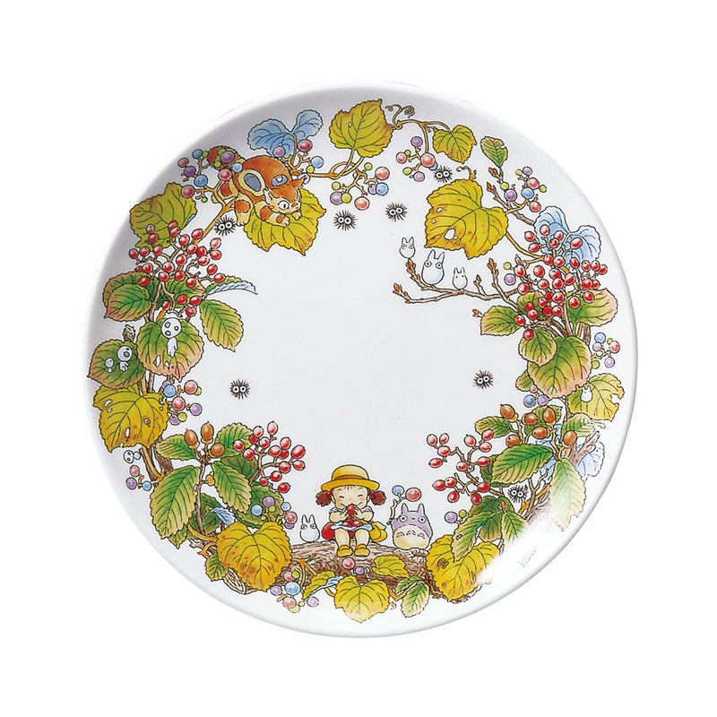 Noritake T50116A46605 My Neighbor Totoro Plate 91 inches 23 cm Microwave Safe 1 Piece