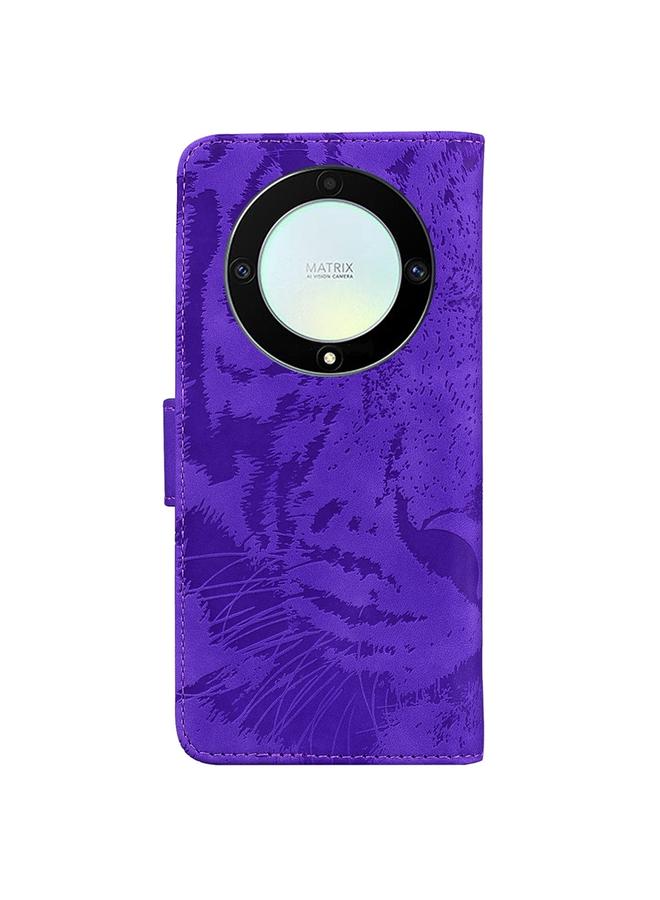 اس-توب جراب هاتف جلدي بنقشة نمر لهاتف Honor X9a - Image 3