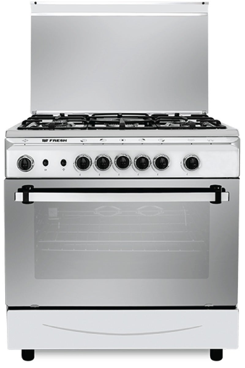 فريش بوتاجاز فريش إيطاليانو مروحة كاست - 80 × 55 / 5 شعلة أستانلس ستيل