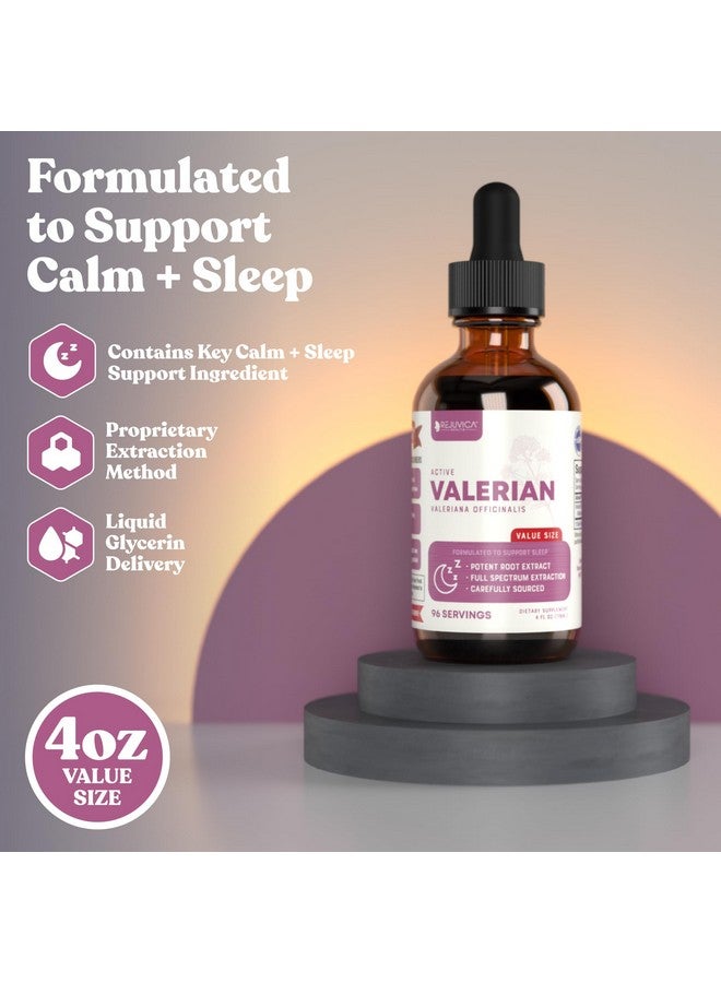 Rejuvica Health Rejuvica Health Active Valerian - Advanced Valerian Extract - Made with Whole Valerian - Liquid Delivery for Better Absorption  - Image 2
