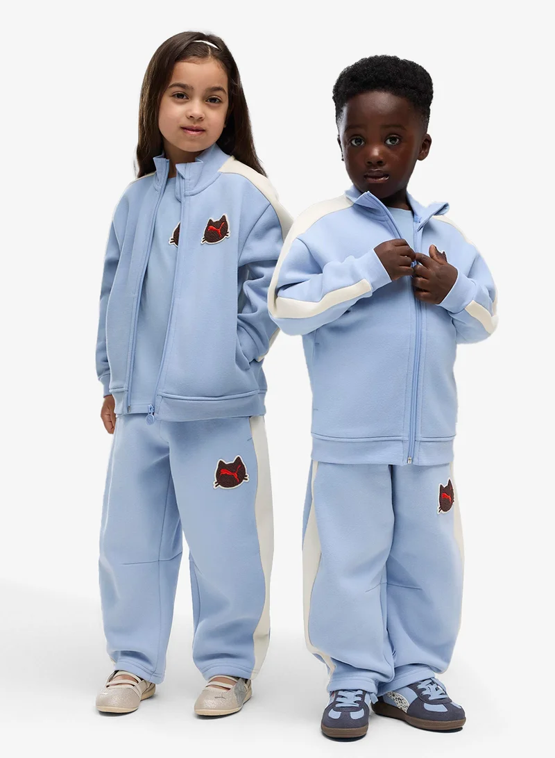 Puma Chambray Blue Kids T7 Imaginary Friend Relaxed  | Best Price UAE