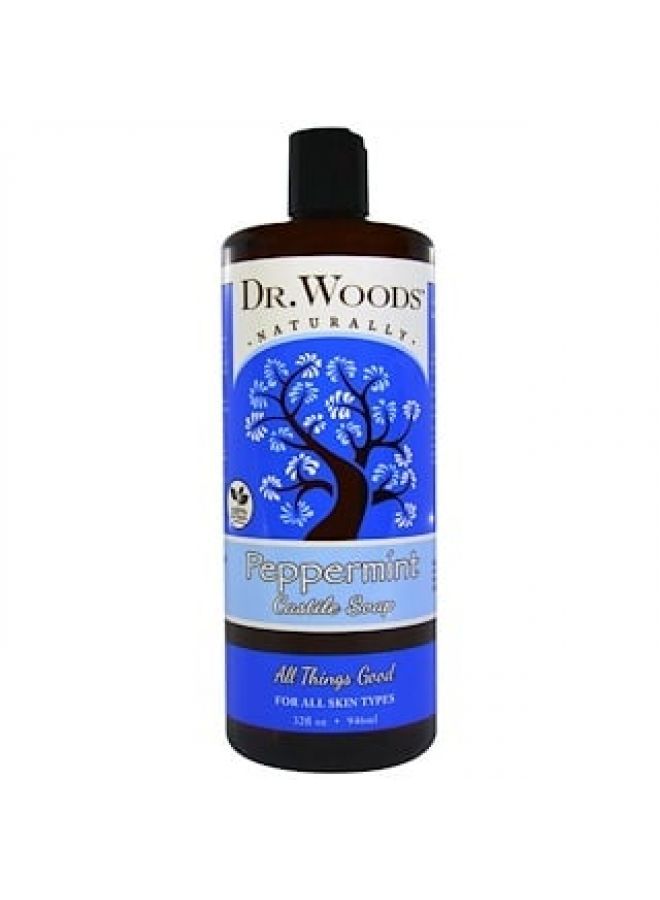 Dr. Woods Dr. Woods Peppermint Castile Soap 32 fl oz 946 ml 