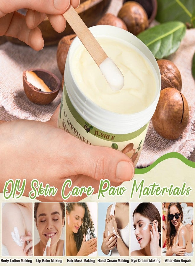 JUYRLE Shea Butter Raw Organic- Pure & Raw Virgin Unrefined, African Shea Butter for Hair, Extremely Dry Skin, DIY Whipped Moisturizing Body Lotion, Body Butter for Women and Men- 16oz - Image 4