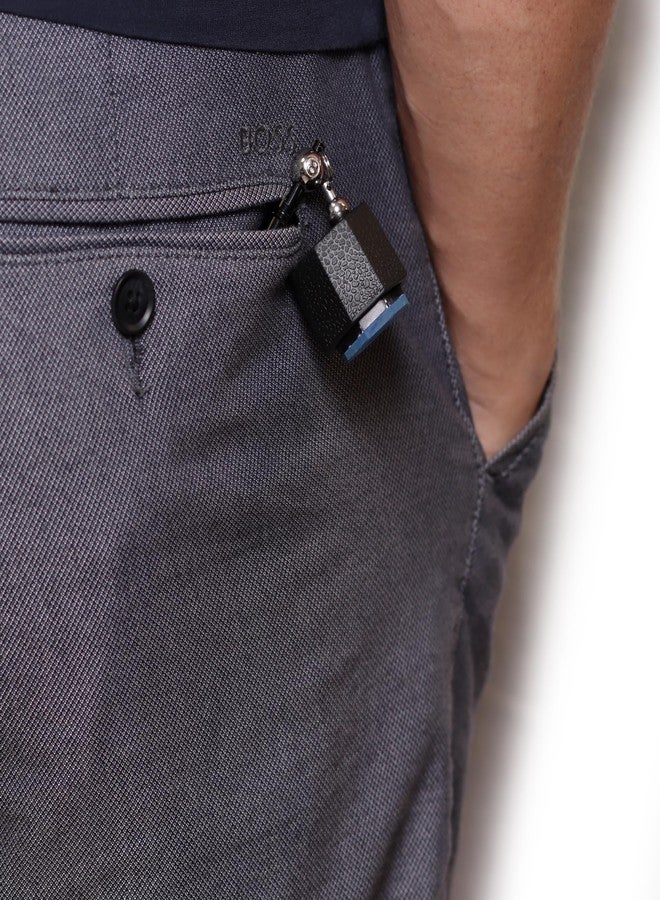 OKKO Octagon Bullet Billiard Pool Cue Chalk Pocket Holder Black - Fits Predator Chalk - Image 3