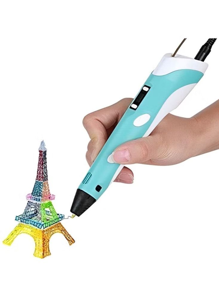 Dream Zone 3D Printing Pen 3D Stereo Doodler Drawing Pen Auto Feeding Smoother Experience, USB Plug - Image 1