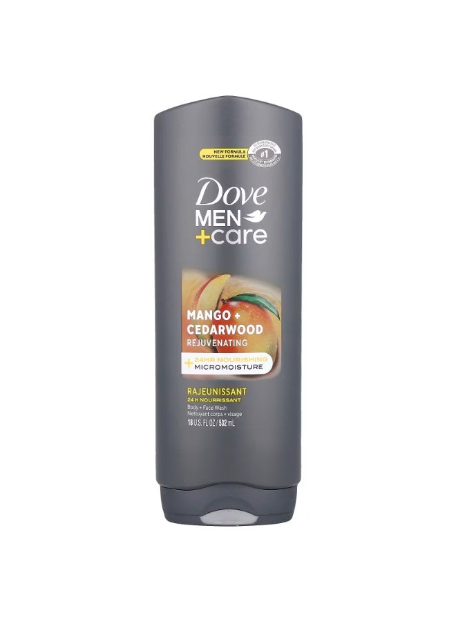 Dove Men + Care Face & Body Wash Mango + Cedarwood 532ml