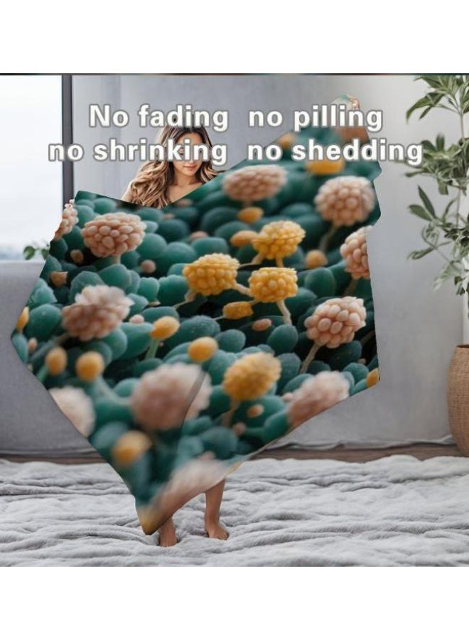 general Baby and children's cartoon flannel thin blanket (warm and comfortable, suitable for sleep, games) 70cm*100cm - Image 2