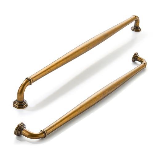 khtumeware 1 Pack Appliance Handle Pull 18 Inch457mm Black Cabinet Pulls Vintage Cabinet Handles Heavy Duty Solid Cabinet Hardware for Cupboard Drawer Pulls Dresser Handle - Image 1
