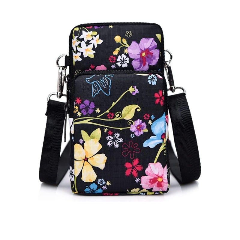 SOLARAE Women Crossbody Phone Purse Bags-Mini Waterproof Multifunction Wallet Shoulder Bag - Image 1