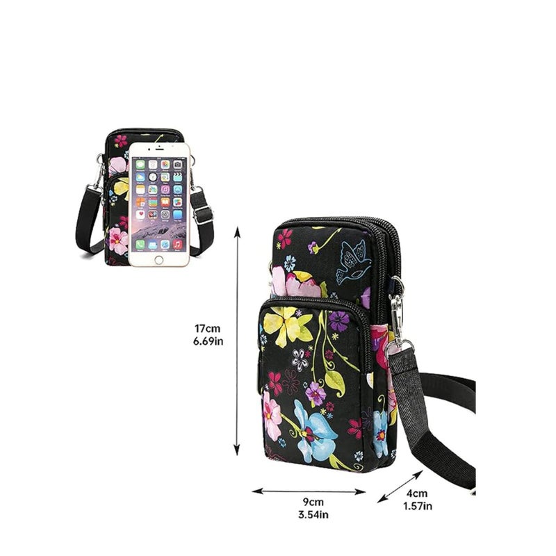 SOLARAE Women Crossbody Phone Purse Bags-Mini Waterproof Multifunction Wallet Shoulder Bag - Image 5