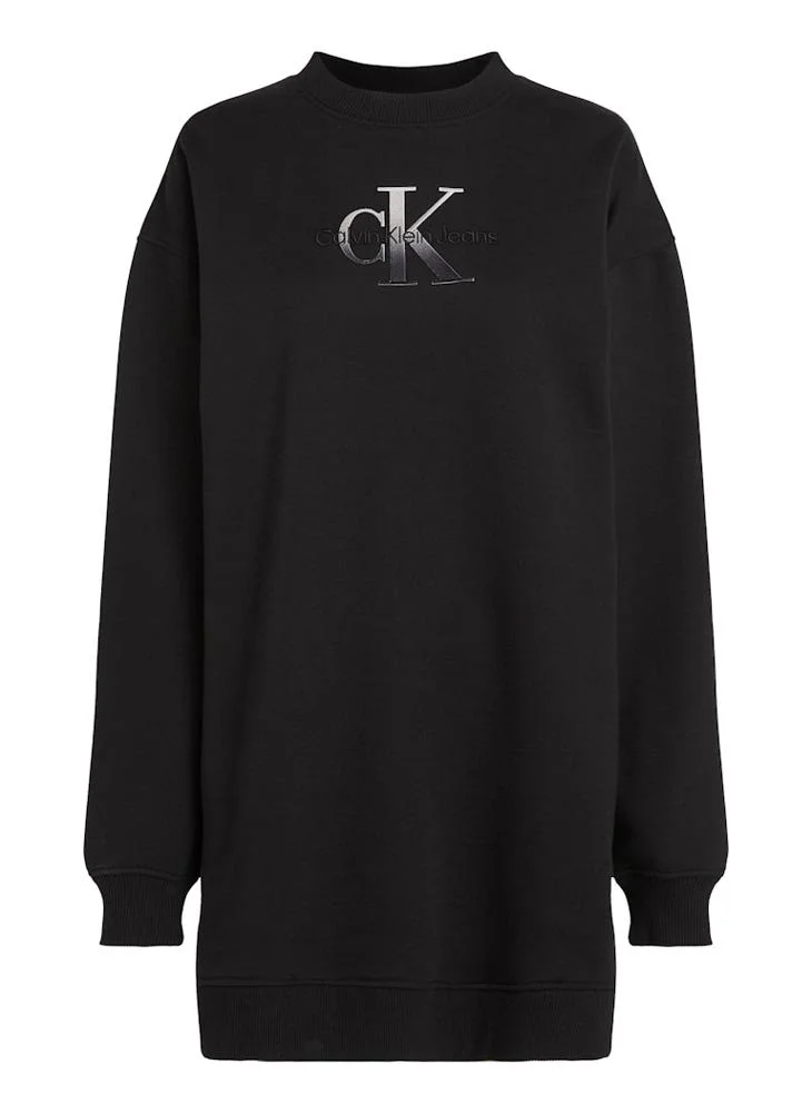 كالفن كلاين جينز Oversized Sweatshirt Dress