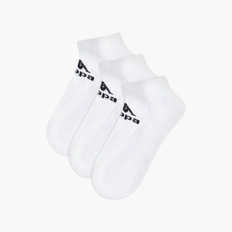 Kappa Set of 3 - Kappa Striped Ankle Length Half Terry Socks